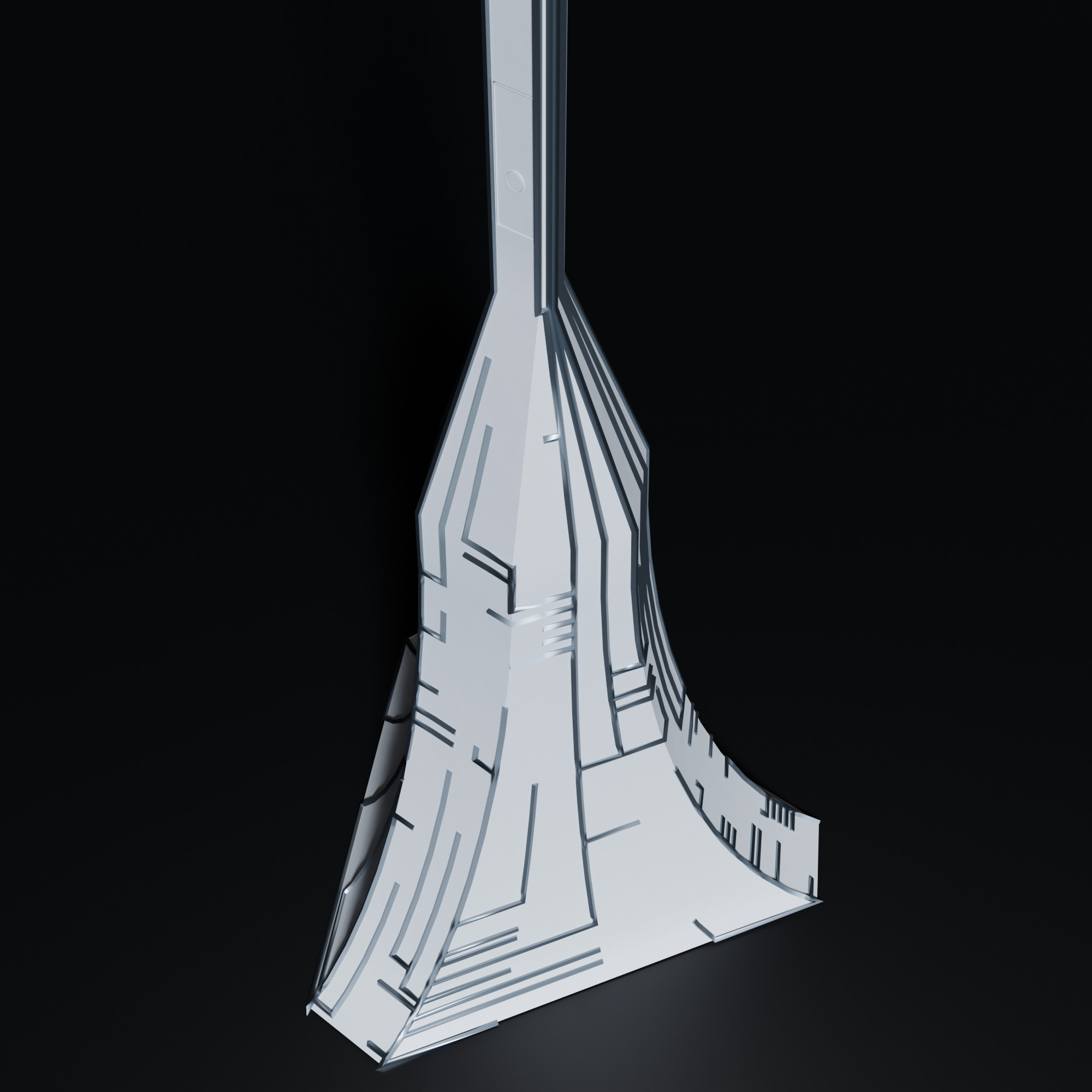 Lamp Post Collection - Utopia 3D model_4