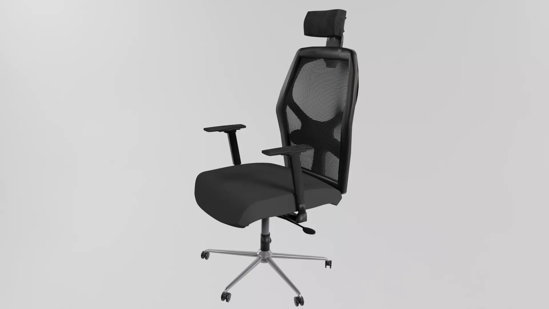 Chair Low Poly UV Mapped Game Ready Updated Version Low-poly 3D model