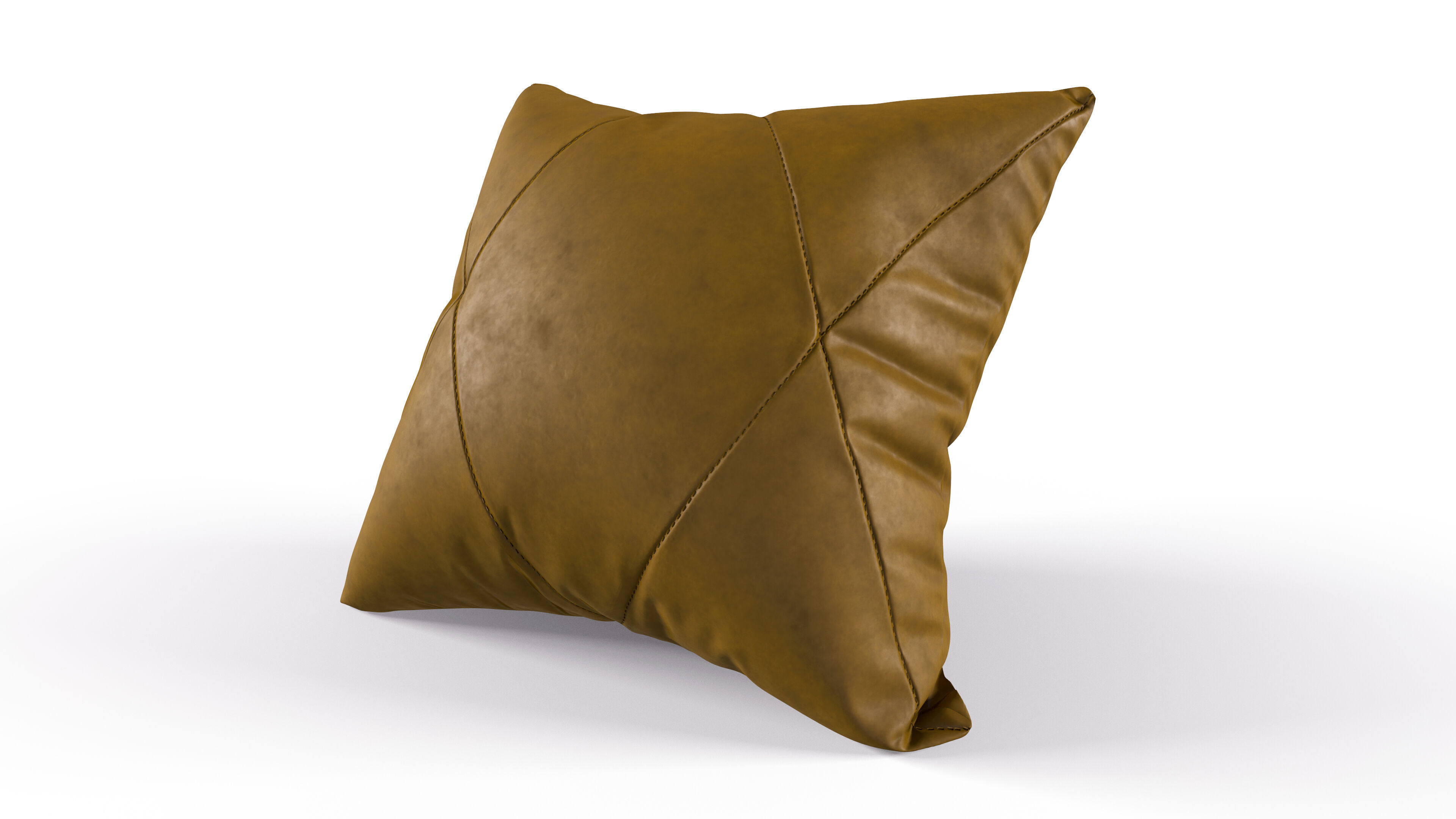 Classic Pillows Set Low-poly 3D model_9