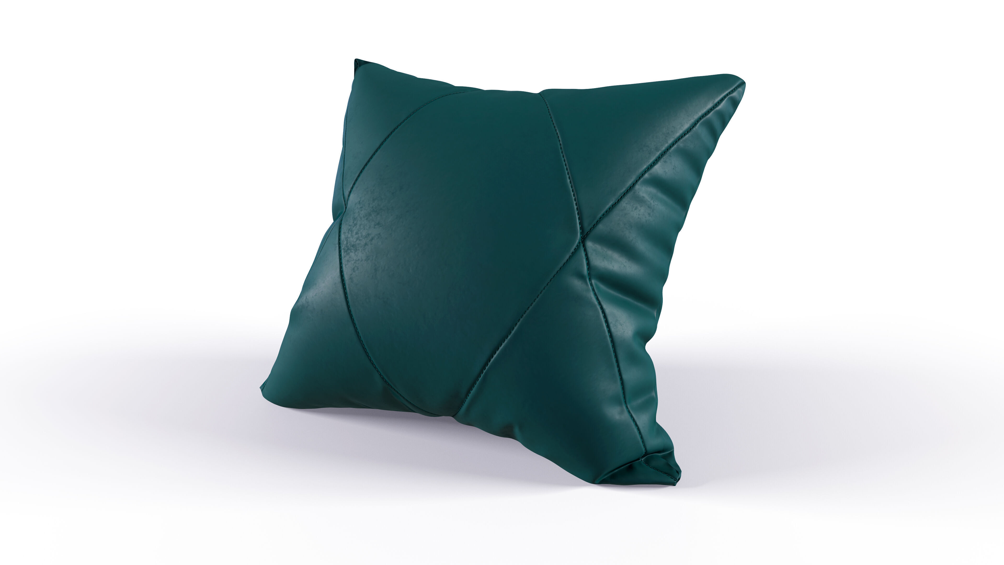 Classic Pillows Set Low-poly 3D model_6