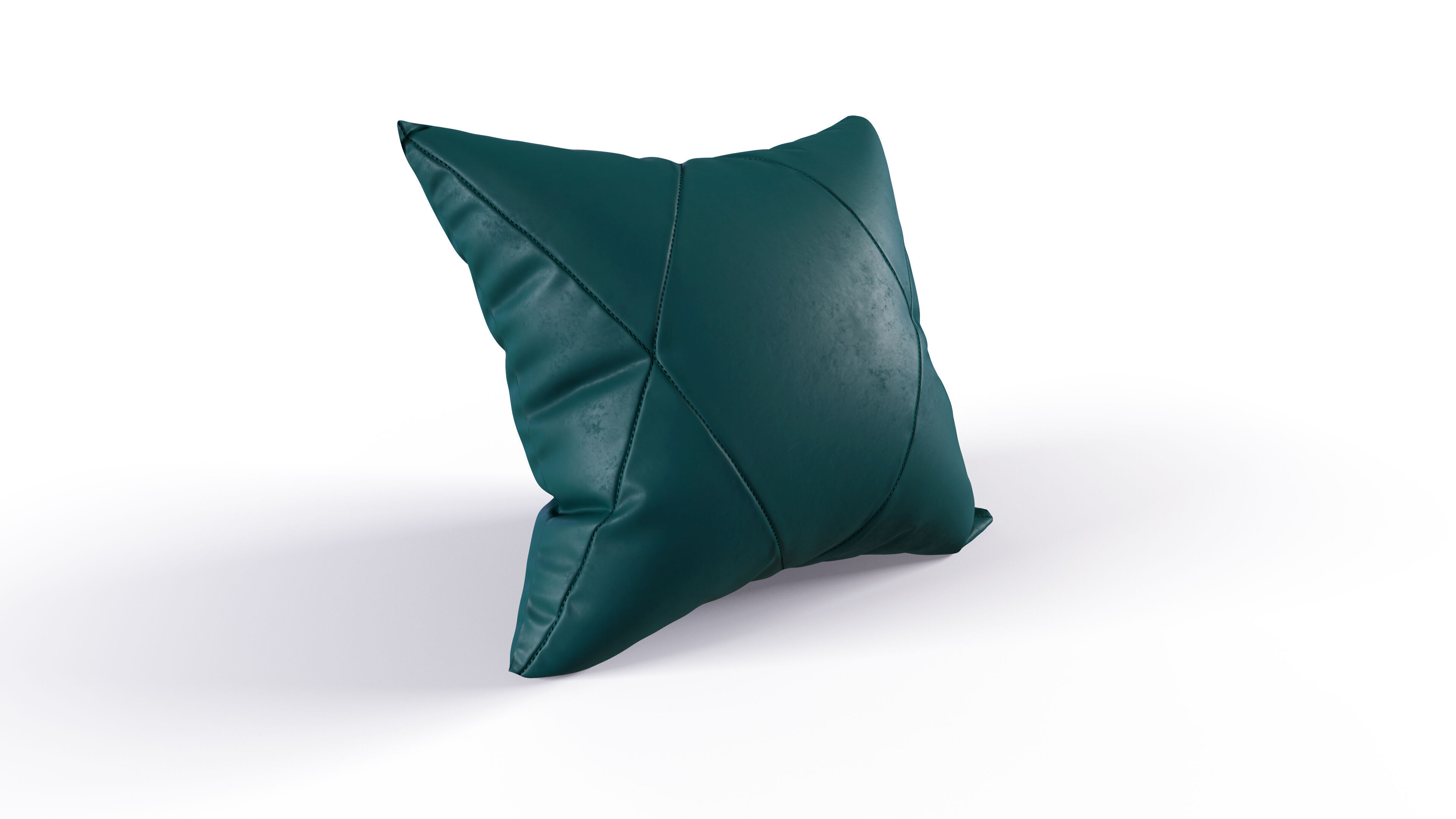Classic Pillows Set Low-poly 3D model_4