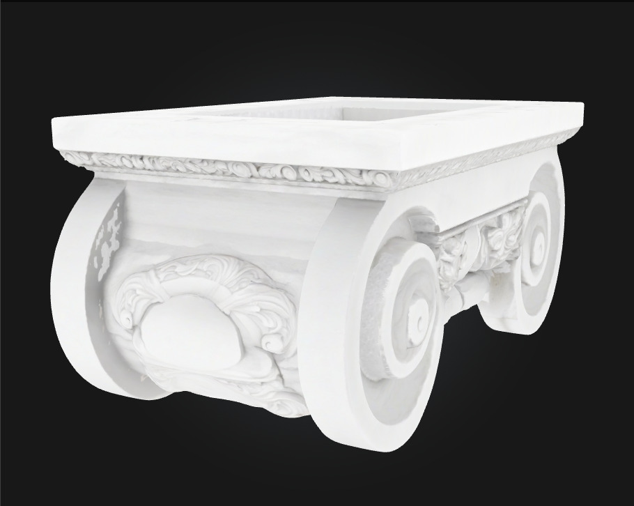 Ionian Bench Classical Elegance in Everyday Design 3D model_7