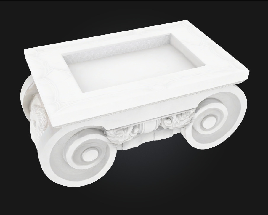 Ionian Bench Classical Elegance in Everyday Design 3D model_2