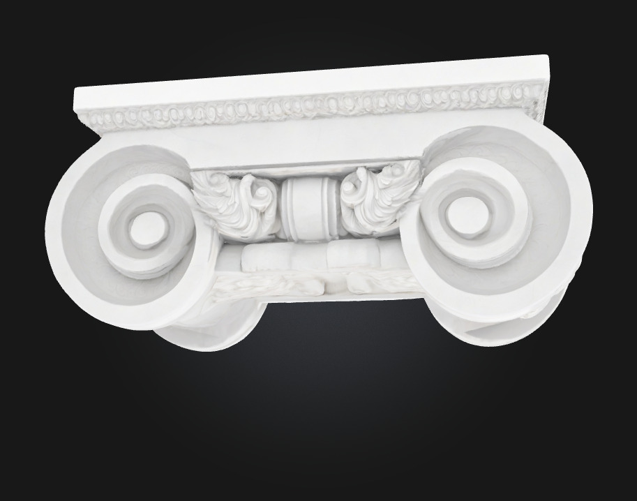 Ionian Bench Classical Elegance in Everyday Design 3D model_3