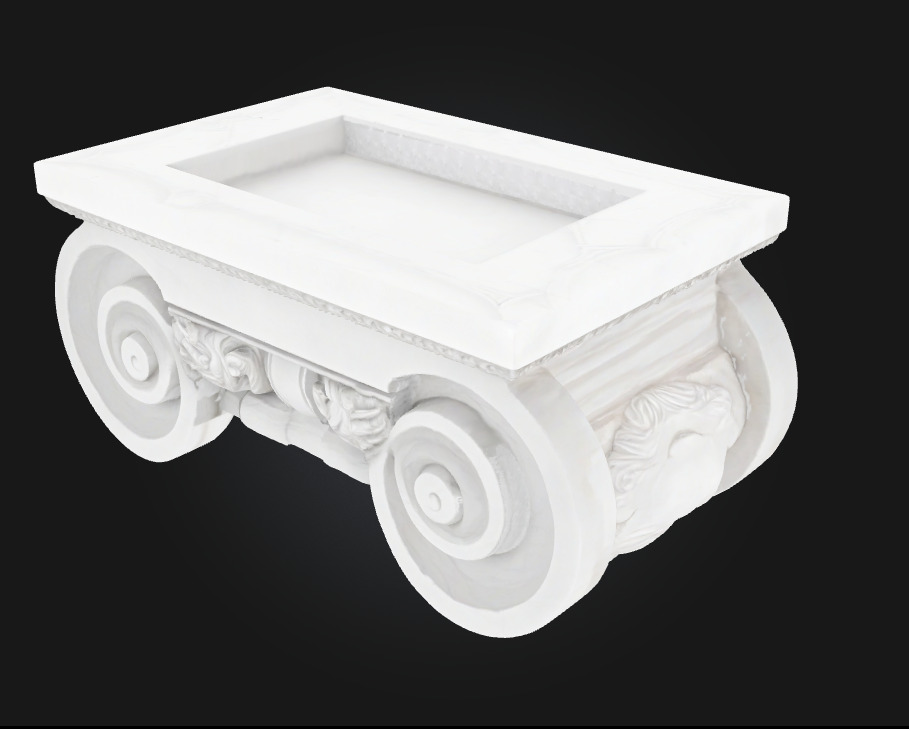 Ionian Bench Classical Elegance in Everyday Design 3D model_5