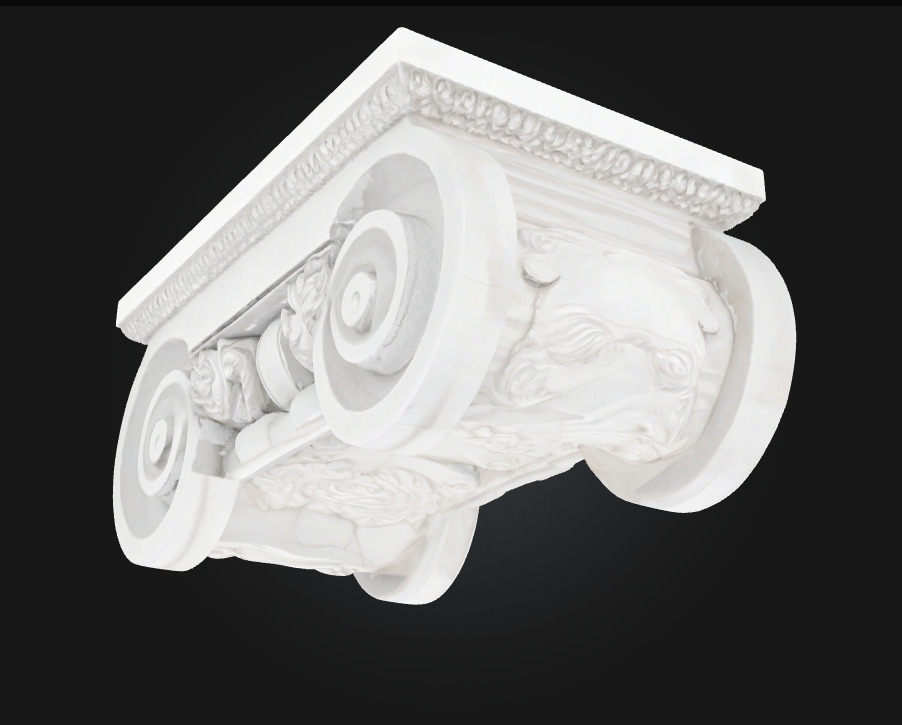 Ionian Bench Classical Elegance in Everyday Design 3D model_6