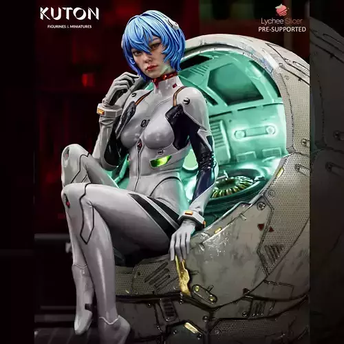 Rei Ayanami 3D print model