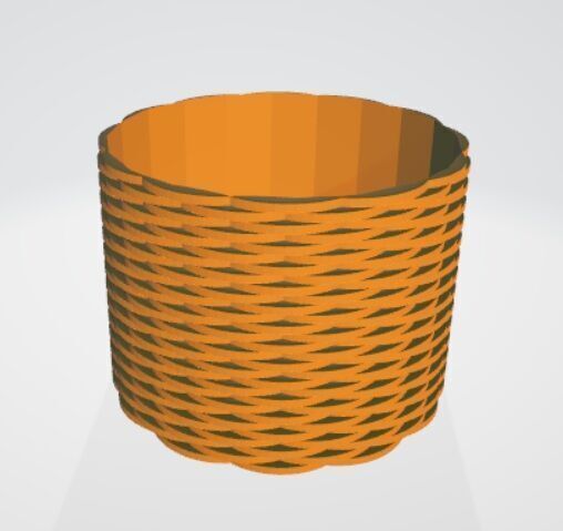 pen holder 3D print model_2