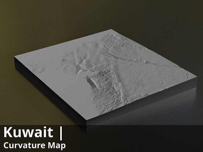 Kuwait  8k High resolution Maps and masks Texture