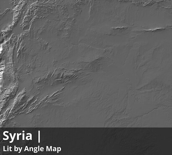 Syria  8k High resolution Maps and masks Texture