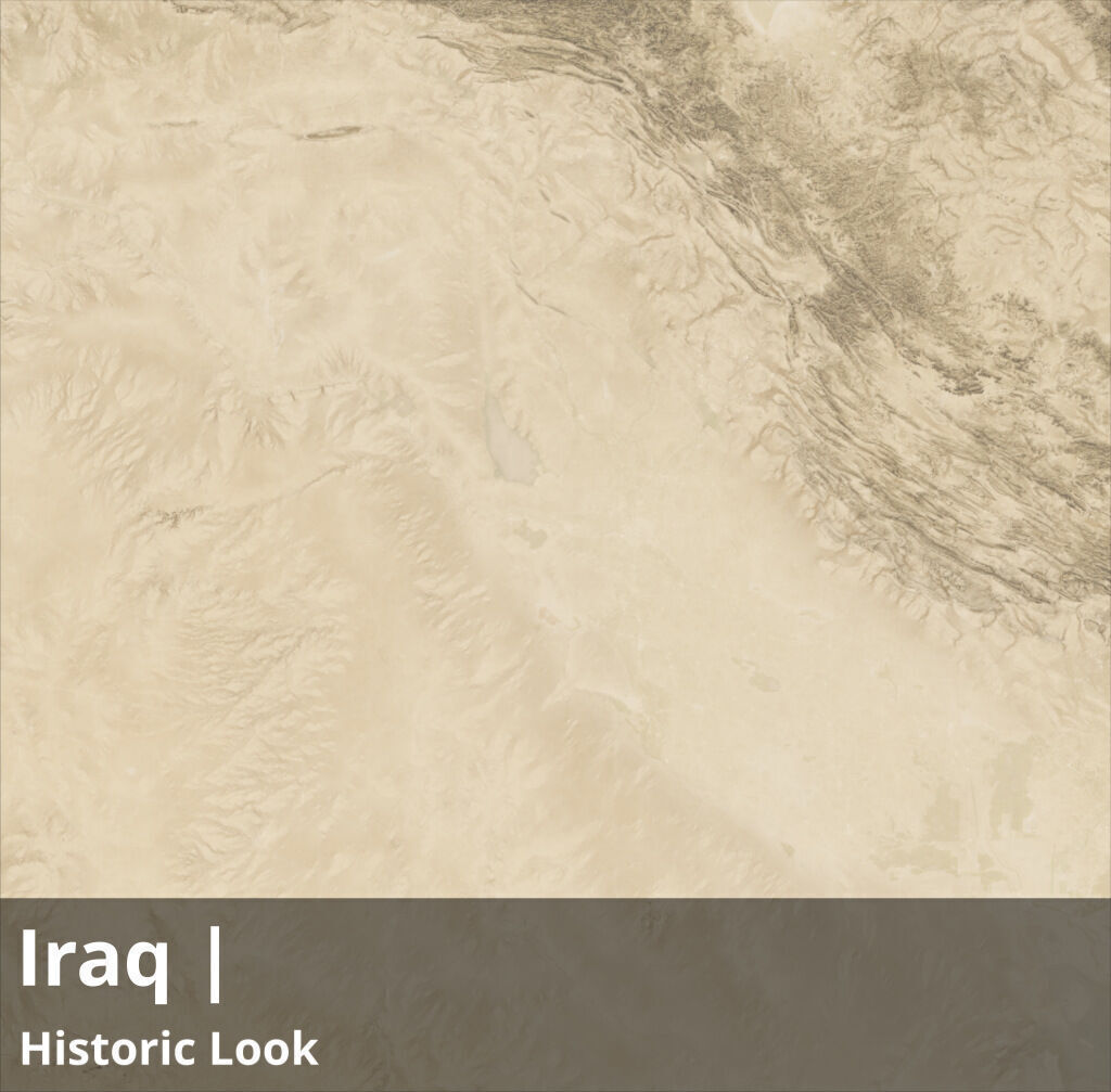Iraq Satellite Night 9k High resolution Maps and masks Texture_7