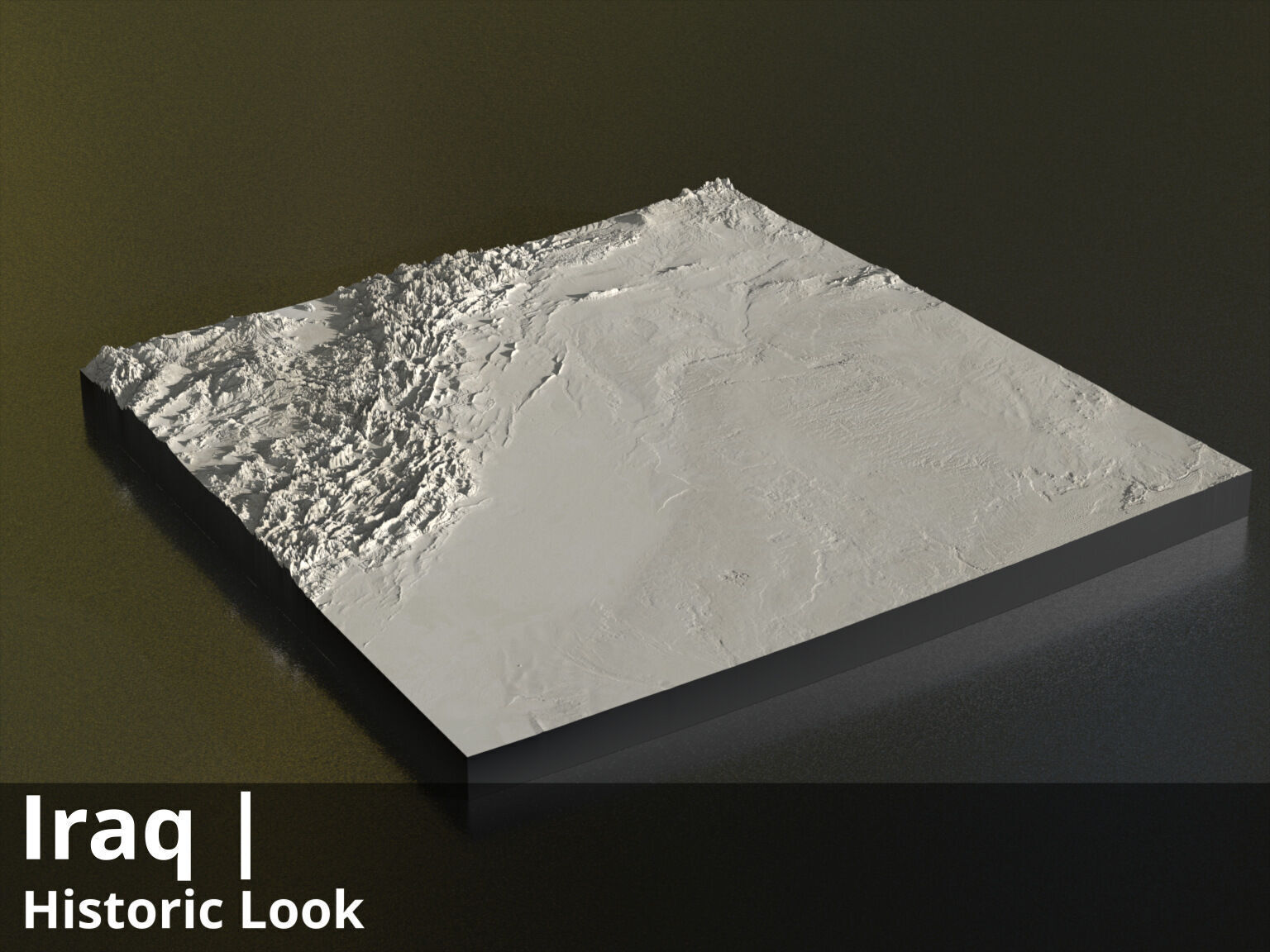 Iraq Satellite Night 9k High resolution Maps and masks Texture_6