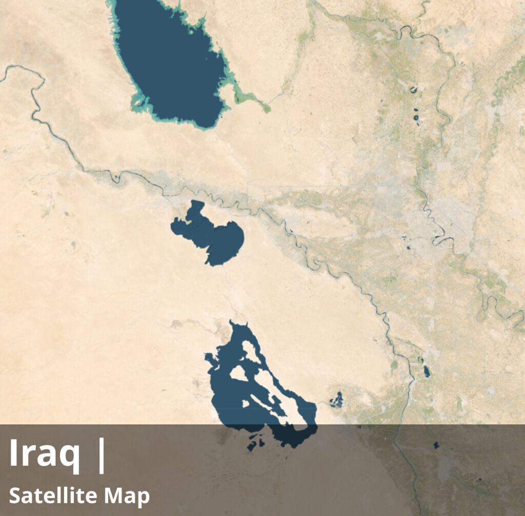 Iraq Satellite Day 9k High resolution Maps and masks Texture_2