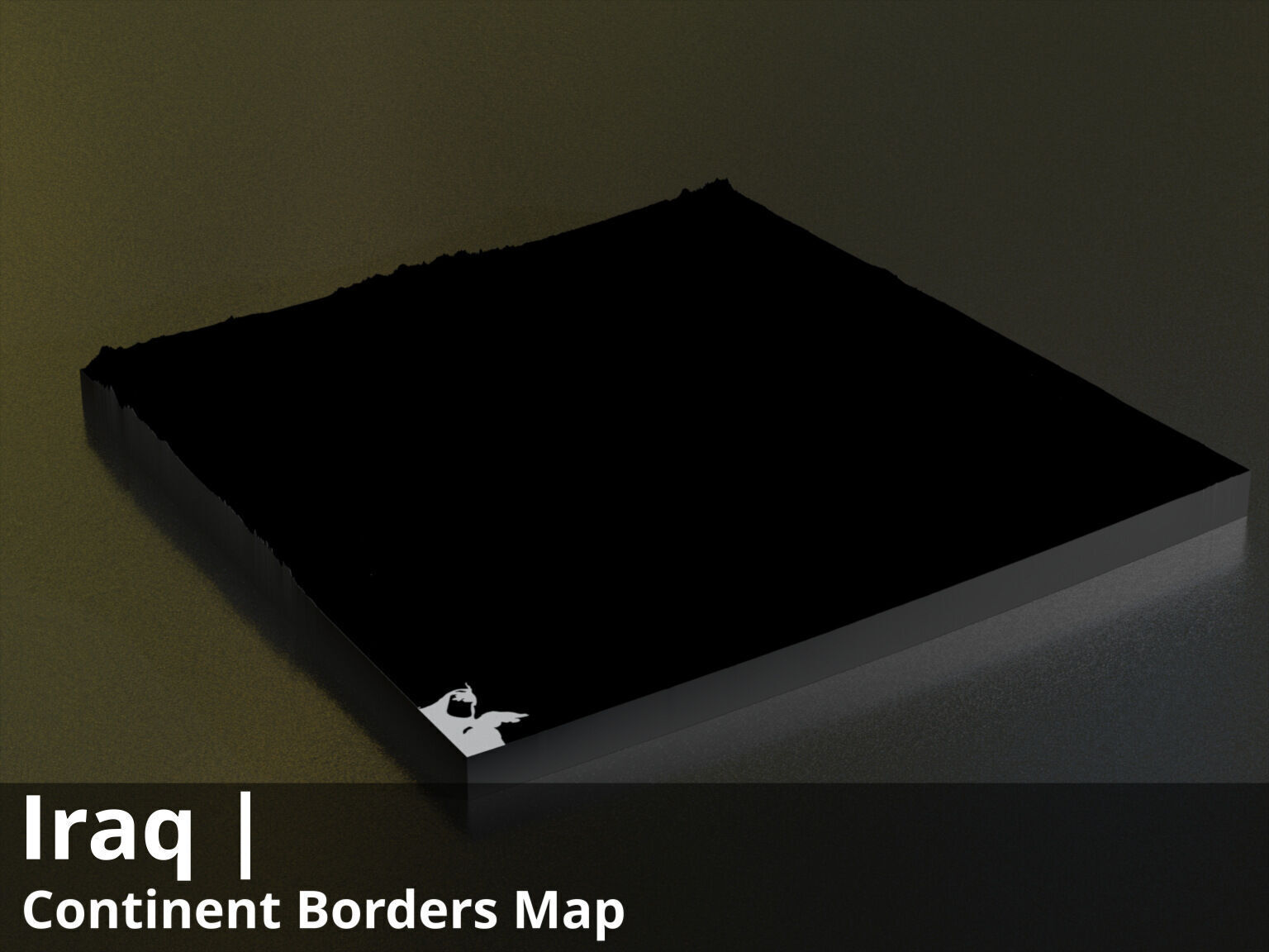 Iraq FBX 3D printable mesh Displacement 9k High resolution Maps Texture_2