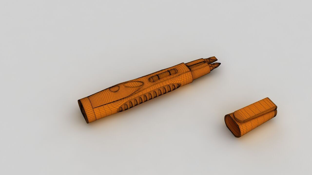 Multifunctional Screwdriver 3D model_34