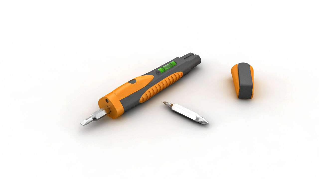 Multifunctional Screwdriver 3D model_19