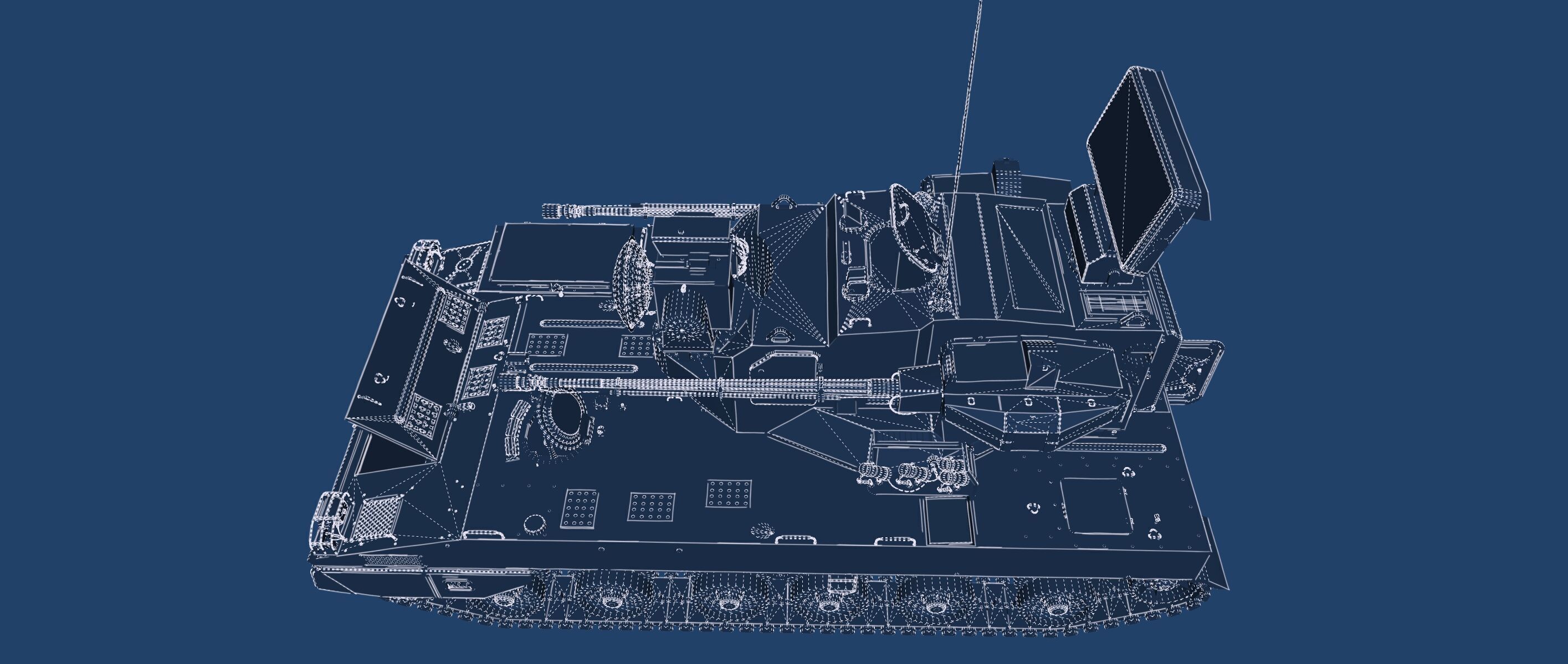PGZ-09 - Type 09 self-propelled anti-aircraft artillery 3D model_44