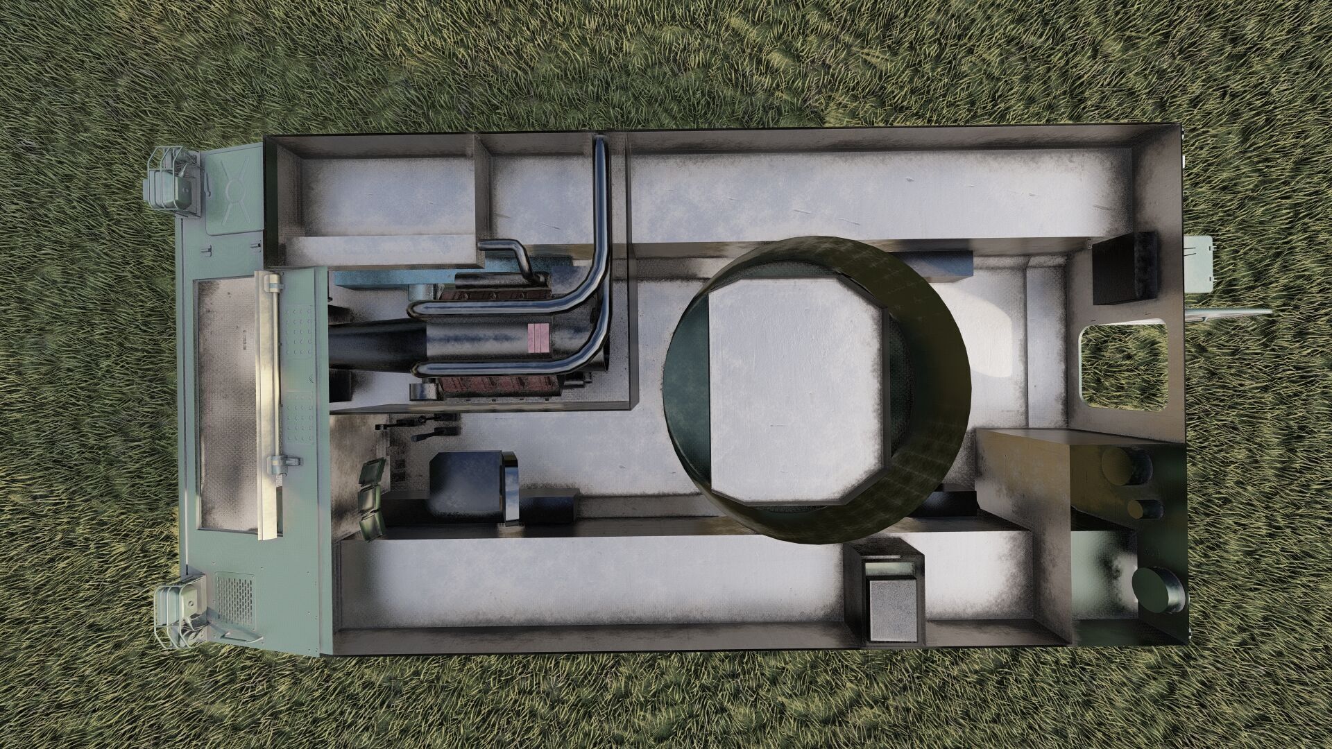 PGZ-09 - Type 09 self-propelled anti-aircraft artillery 3D model_21