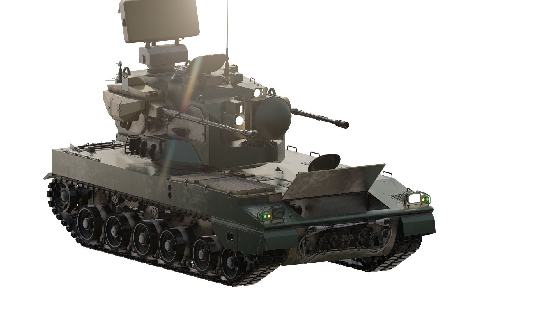 PGZ-09 - Type 09 self-propelled anti-aircraft artillery 3D model_2