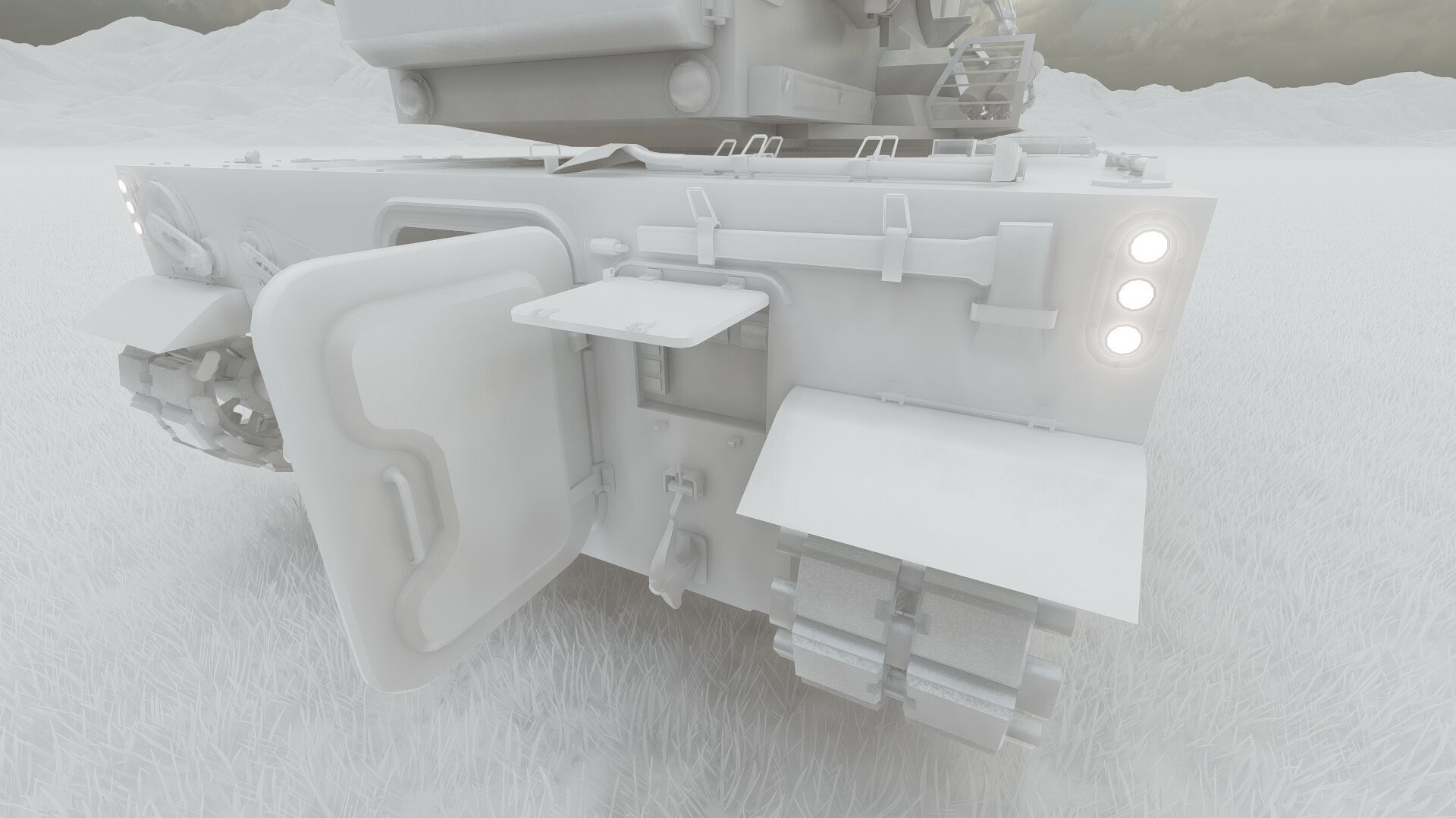 PGZ-09 - Type 09 self-propelled anti-aircraft artillery 3D model_40