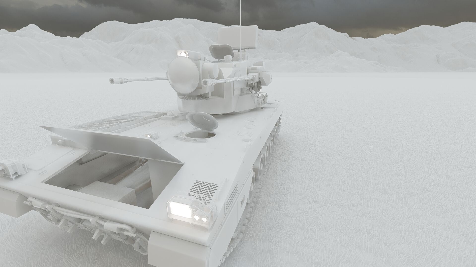 PGZ-09 - Type 09 self-propelled anti-aircraft artillery 3D model_34