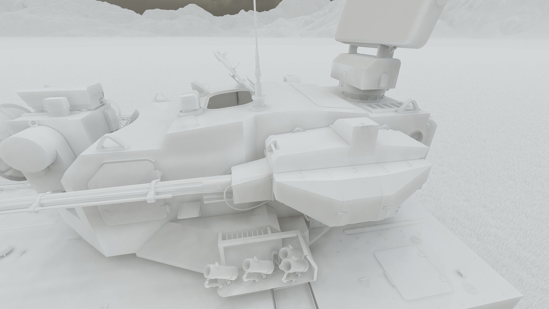 PGZ-09 - Type 09 self-propelled anti-aircraft artillery 3D model_37