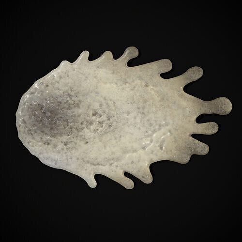 Bird Poop Pack Low-poly 3D model 7
