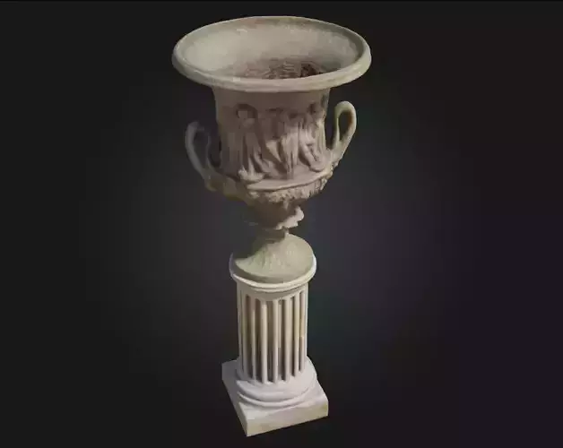 Grecian Urn with Figures  A Mythic Vessel from the Classical