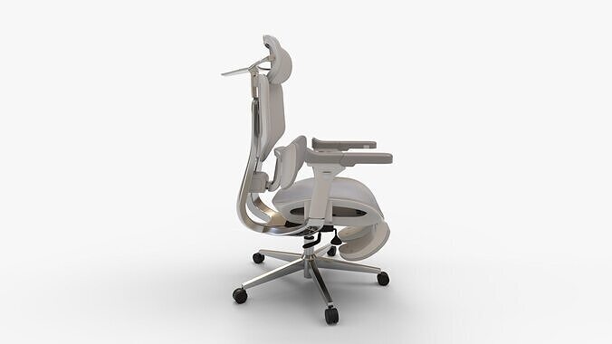 Hbada Ergonomic Office Chair 3D model 2
