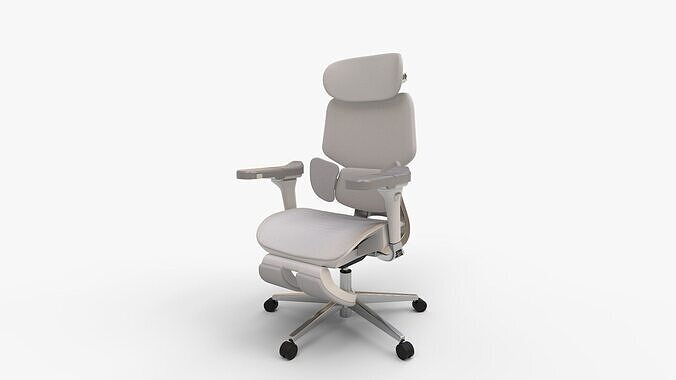 Hbada Ergonomic Office Chair 3D model 7