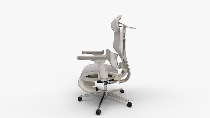 Hbada Ergonomic Office Chair 3D model 6