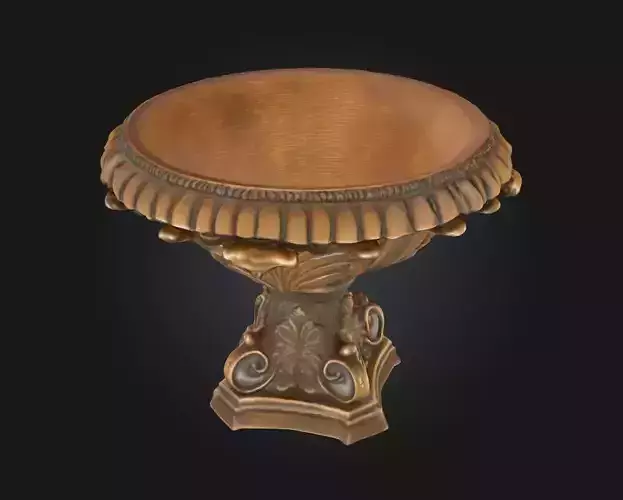 Ornate Bronze Bowl  A Timeless Relic of Craftsmanship and 