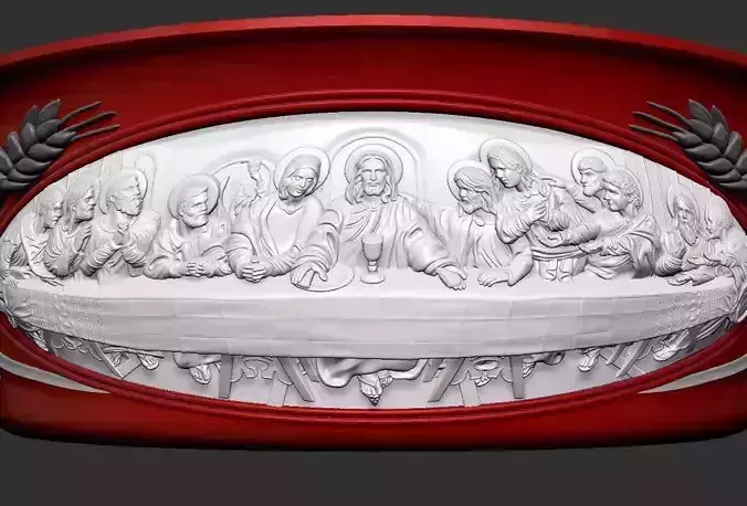 last Supper-Eucharistic Holy Bread Basket