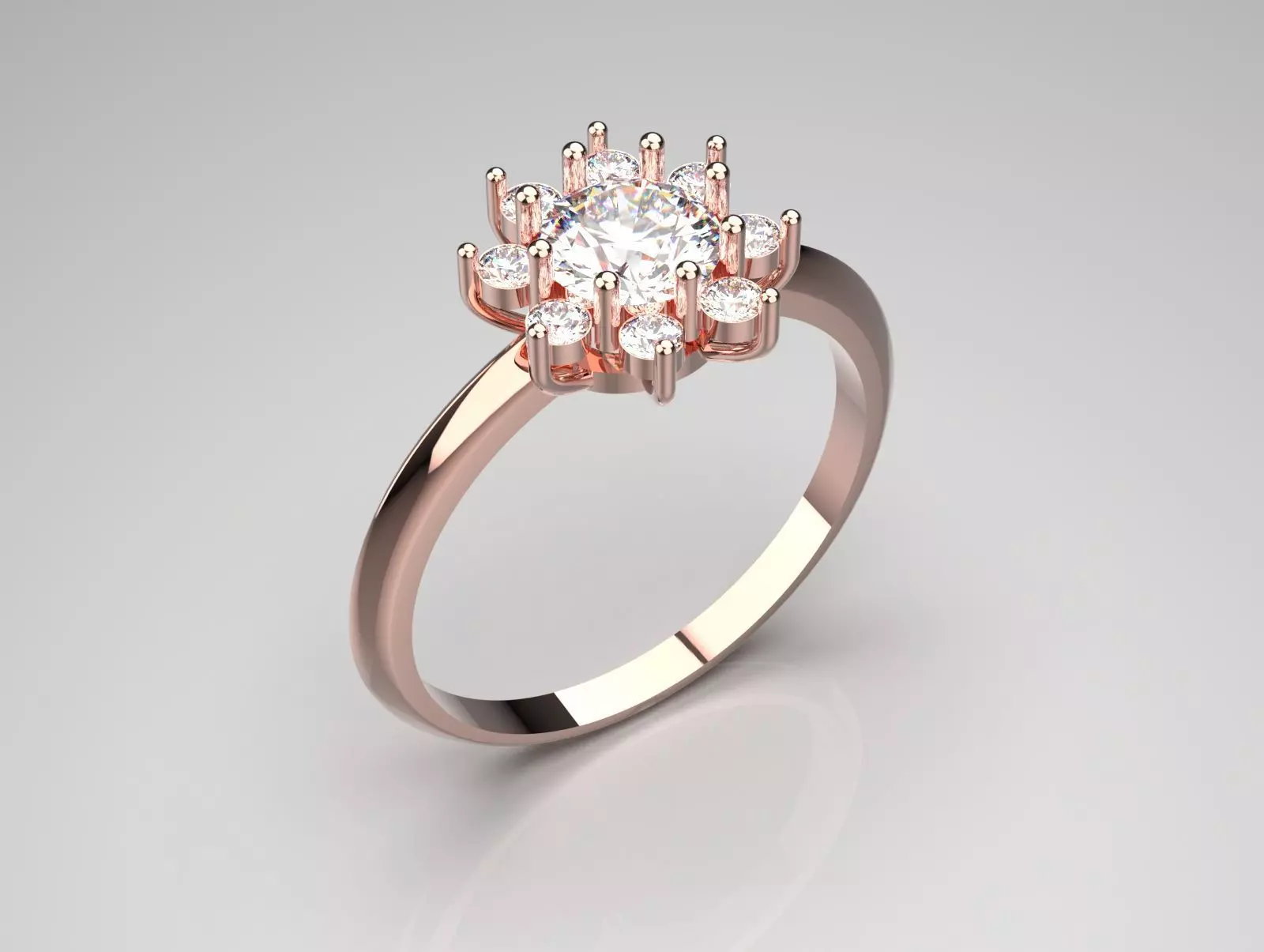 bride wedding ring jr00140 3D print model