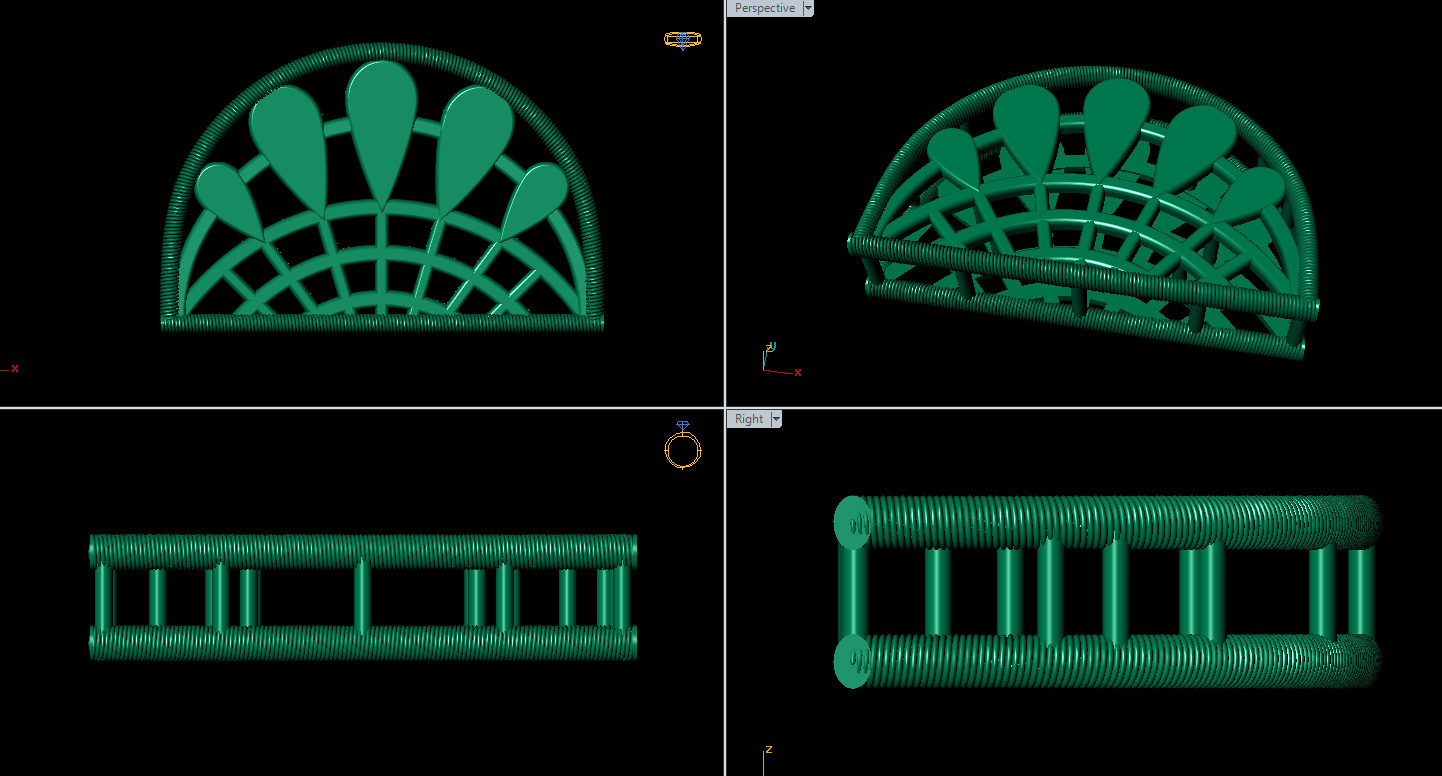 Direct Csting Pendant 3D print model_1