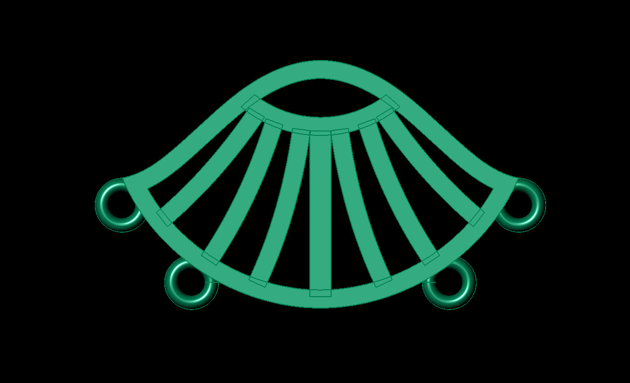 Direct Csting Pendant 3D print model_16