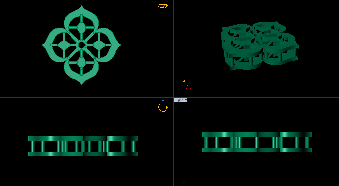 Direct Csting Pendant 3D print model_19