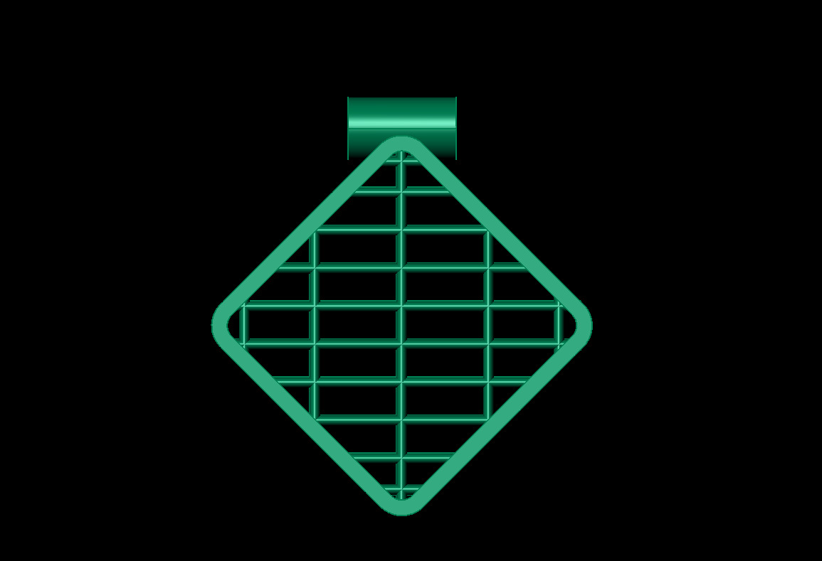 Direct Csting Pendant 3D print model_12