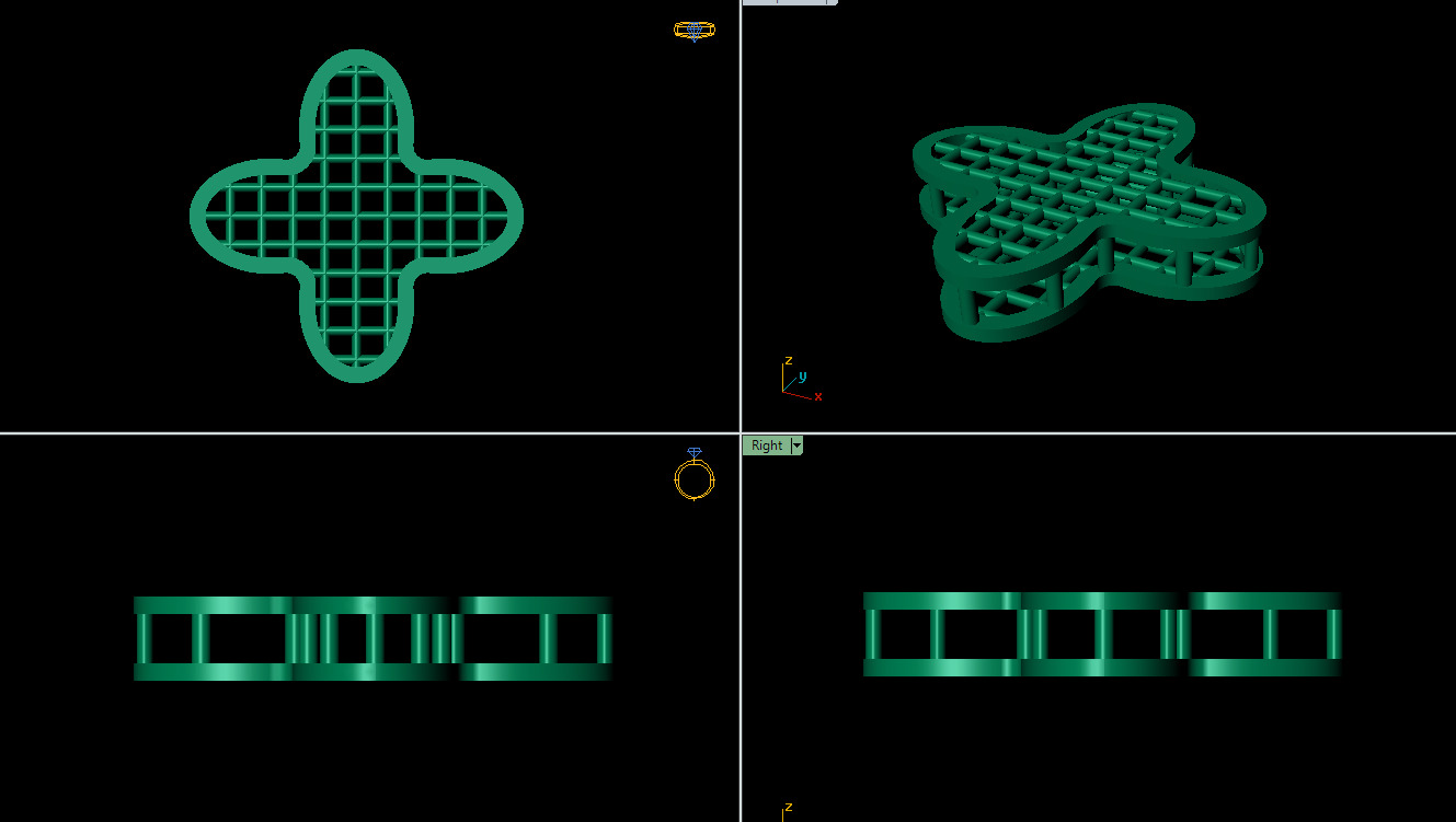 Direct Csting Pendant 3D print model_15