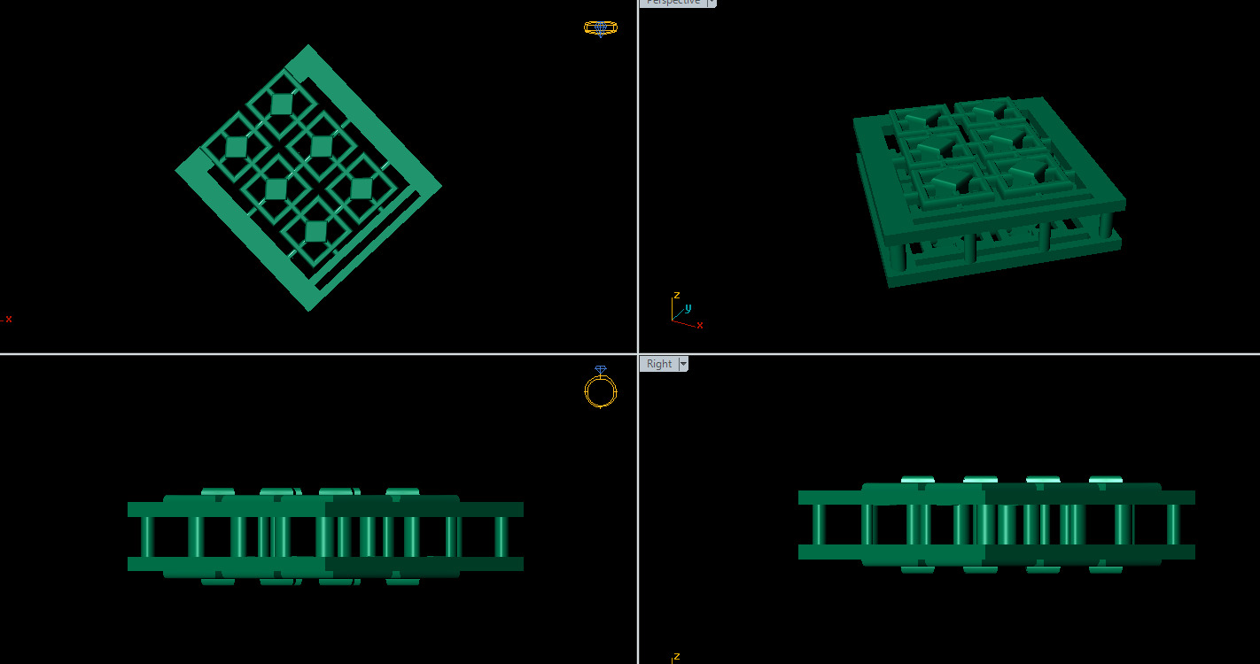 Direct Csting Pendant 3D print model_9