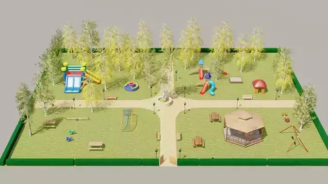 Playground Amusement Park 