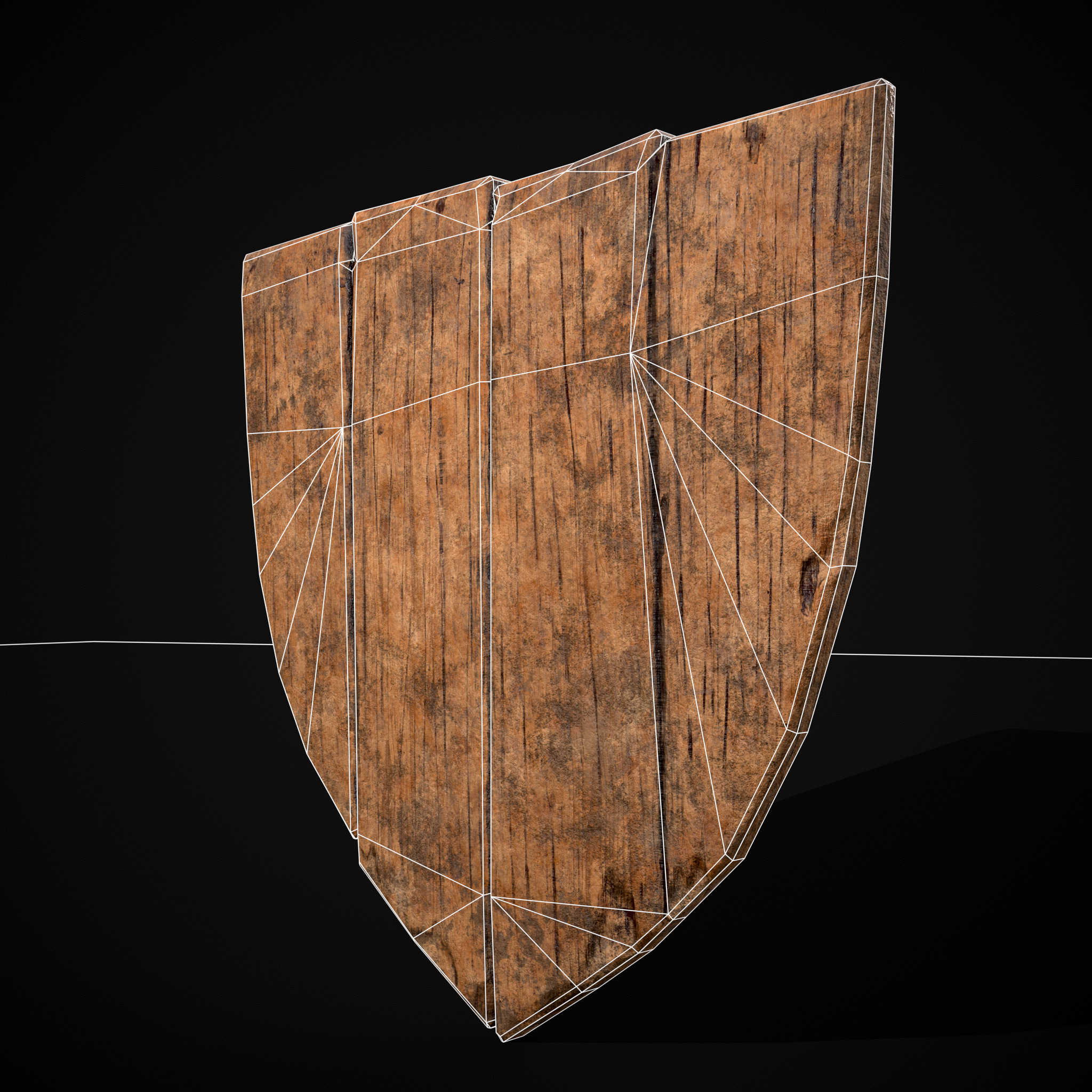 RW Cross Coat of Arms Low-poly 3D model_14