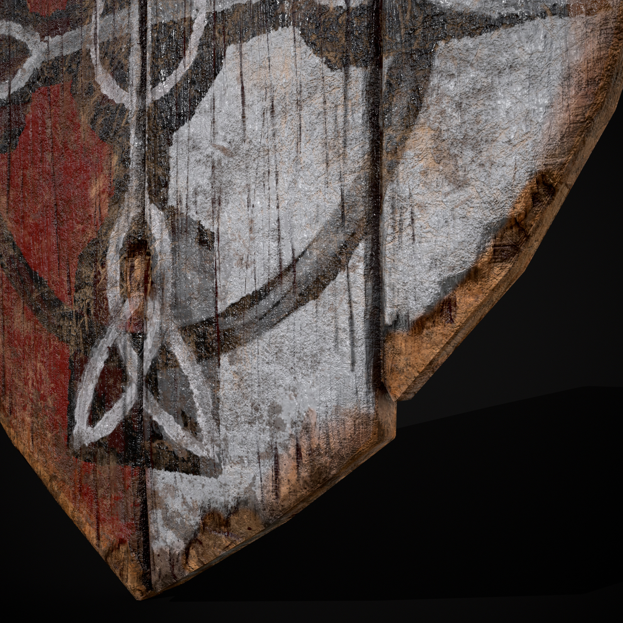 RW Cross Coat of Arms Low-poly 3D model_19