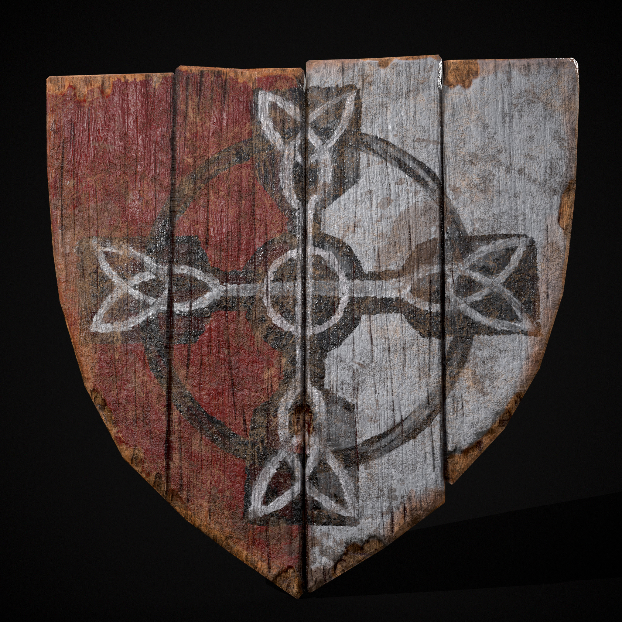 RW Cross Coat of Arms Low-poly 3D model_21