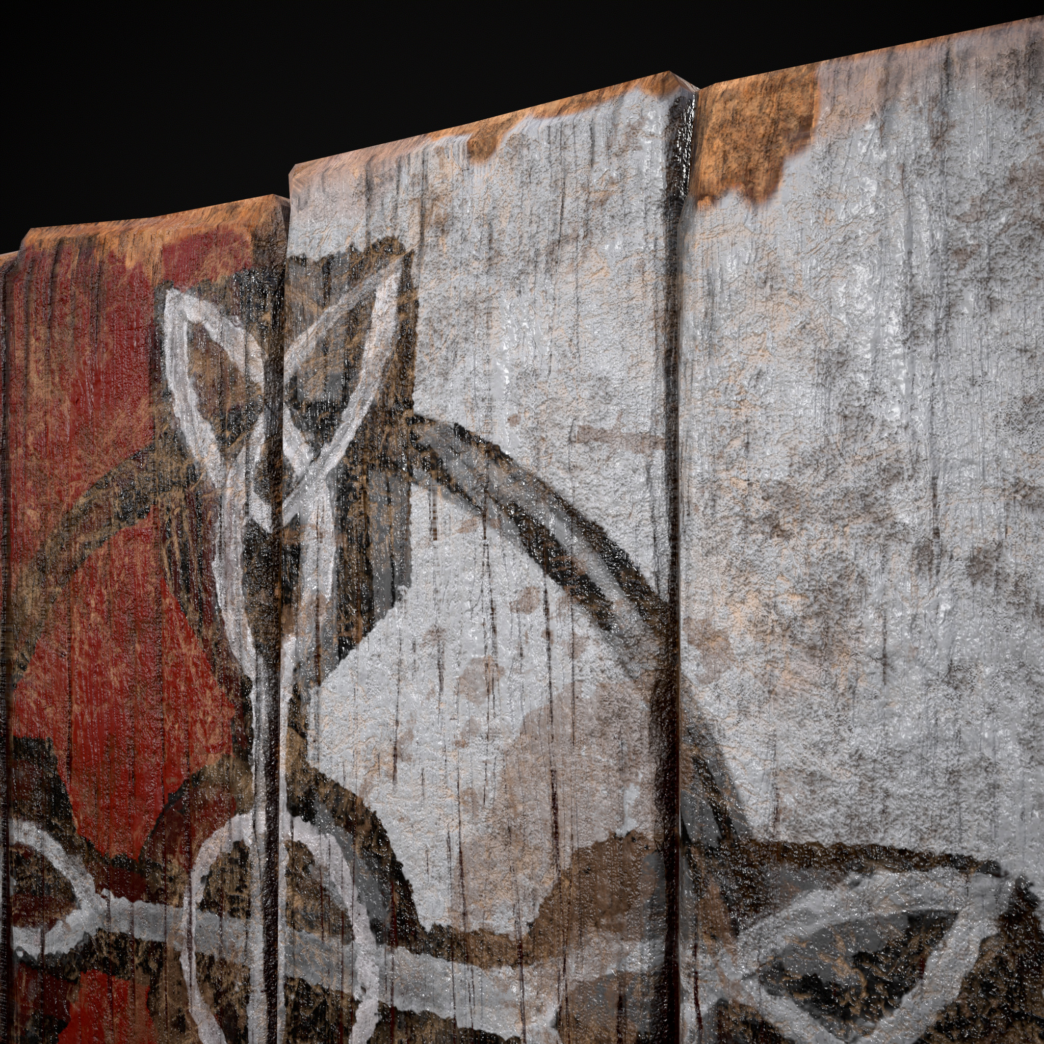 RW Cross Coat of Arms Low-poly 3D model_17