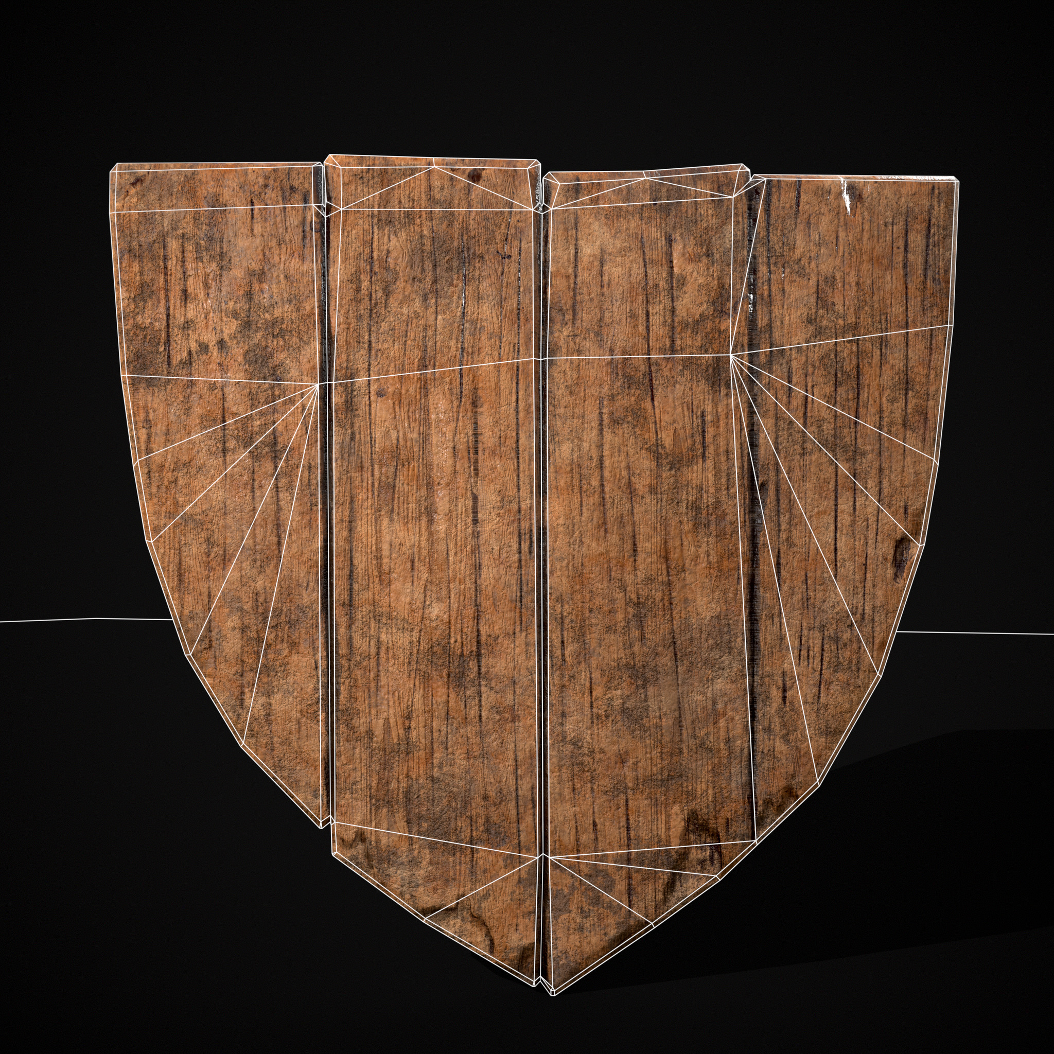 RW Cross Coat of Arms Low-poly 3D model_12