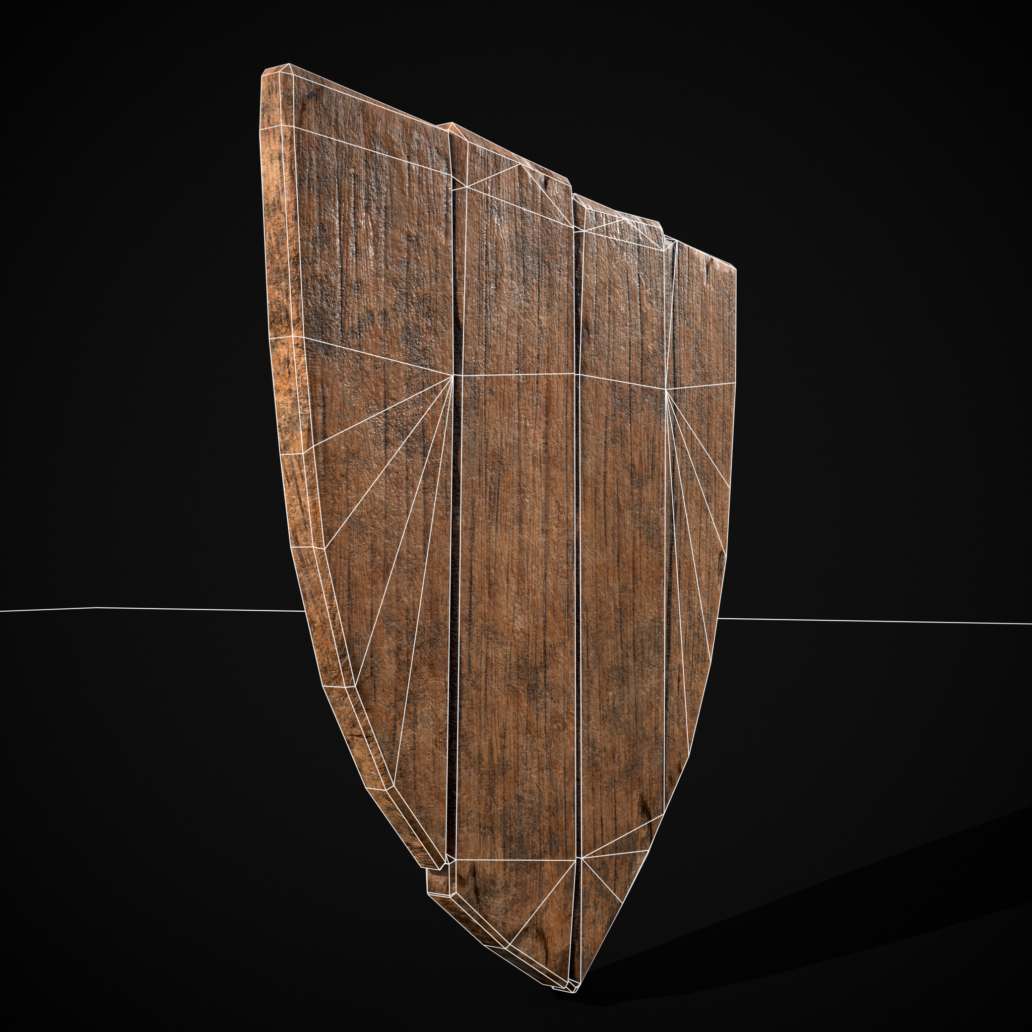 RW Cross Coat of Arms Low-poly 3D model_10