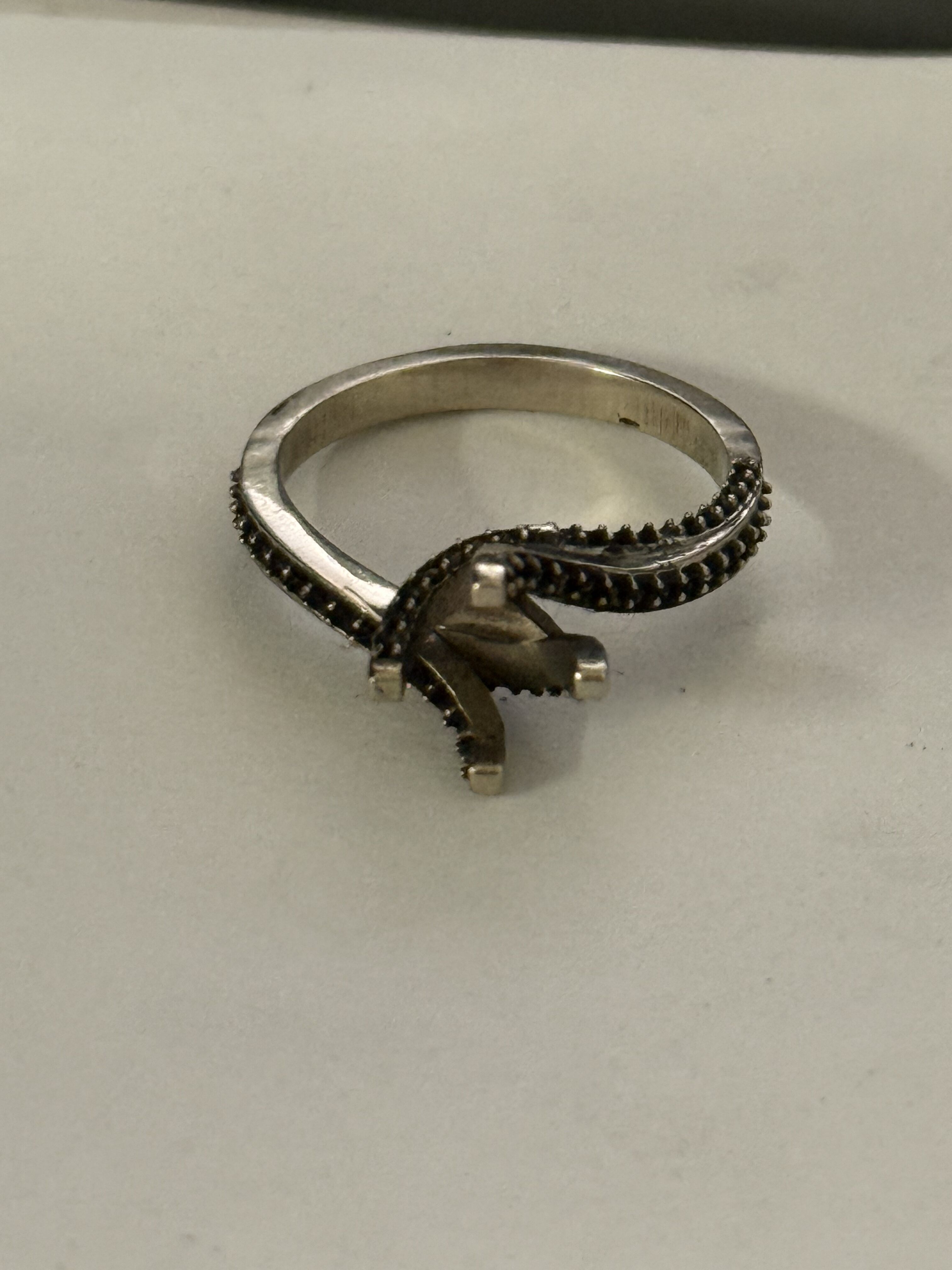 1 Ct Solitaire with pave 3D print model_8