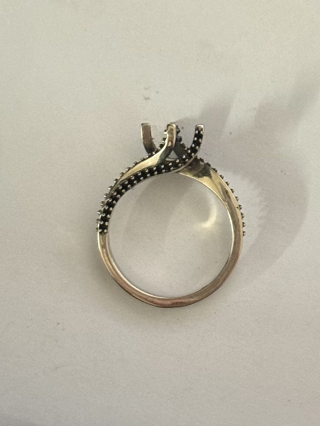 1 Ct Solitaire with pave 3D print model_6