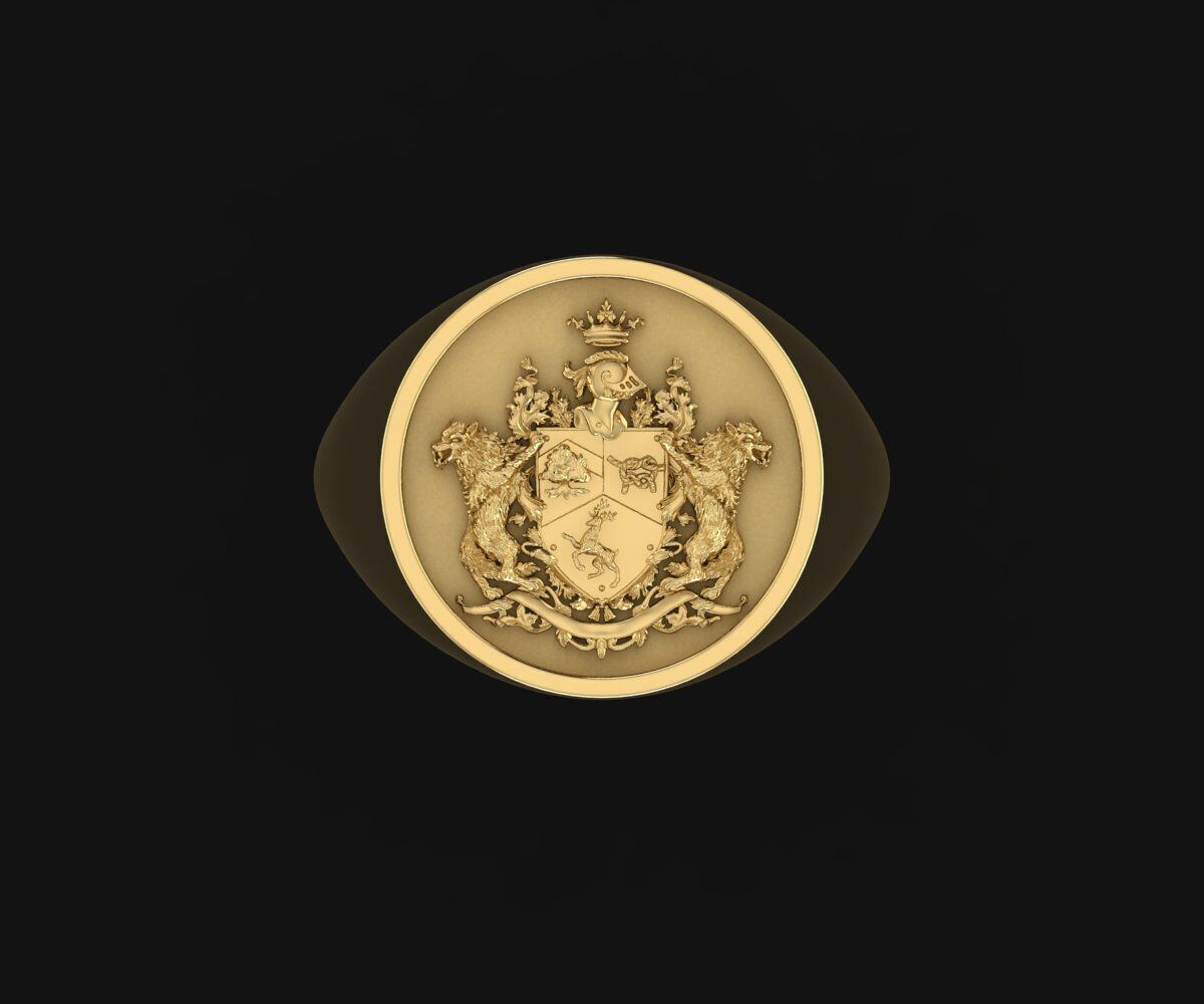 Wolfguard Emblem 3D print model_2